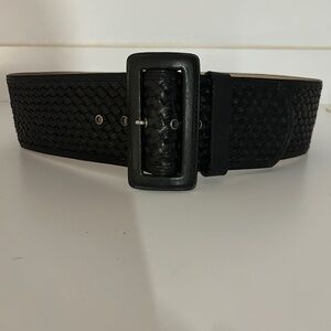 Banana Republic 3" Wide Black Belt